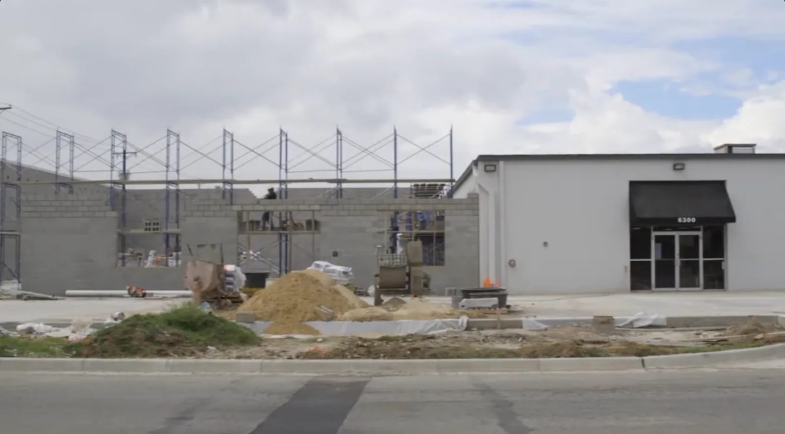 EGA Construction Services commercial project in DFW, Texas